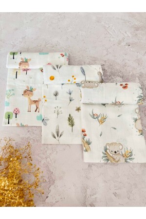 3 Multi-Purpose Muslin Cloth Cover Blanket - Juniperus