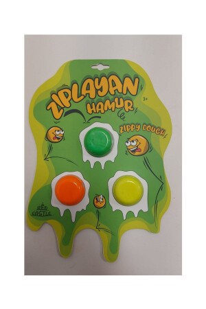 3-pack Bouncing Dough & Slime - Red Castle