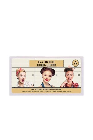 3-pack Highlighter Palette - Highlighter B - Gabrini