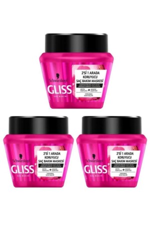 3-pack Supreme Length Hair Mask 300 ml gliss6733 - Gliss