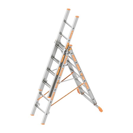 3-part ladder LAYHER Topic 1040 3x8 - Layher