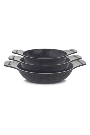 3 Piece Casserole and Pan Set Without Lid - Thermoad