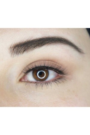 3-Piece Natural Silk False Eyelashes Set (SHORT 2 MODEL) - Powerliner Transparent Adhesive and Attachment Tool - Takmakirpiğim