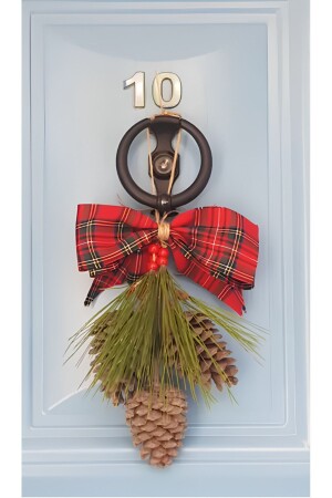 3-Piece Pinecone Door Ornament Home Decor Christmas Ornament Gift - Bukosh