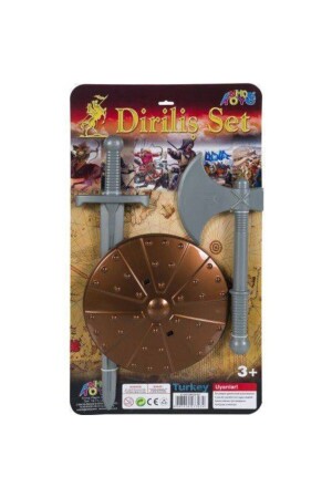 3 Piece Resurrection Set - Sword Shield Ax 20 - Enhoştoys