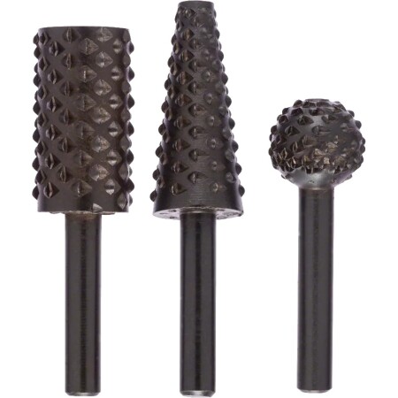 3-piece router bit set for wood BOSCH 16mm - Bosch Accessories
