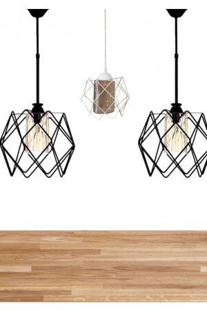 3-Piece Special Combination Multi-Square Chandelier Set VZ003 - MHK Collection