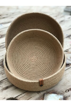 3 Piece Wicker Basket - Wicker Towel Basket - Kitchen and Bathroom Organizer - Multi-Purpose Basket Set - Glass Home