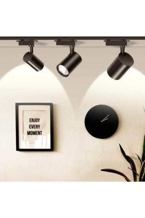 3 Pieces 30 Watt Rail Spot Price Includes 1 Meter Rail Daylight 6Y778 - ZMR