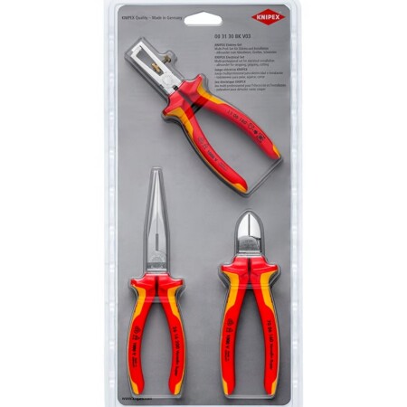3-teiliges Elektriker-Werkzeugset KNIPEX 003130BK V03 - Knipex