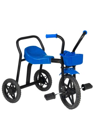 3-Wheeled Children's Bicycle with Basket BLACK25 - Bebelovv