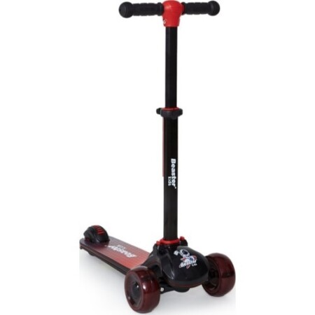 3 yaş ve üzeri çocuklar için Beaster Kids BS604 model kırmızı çocuk scooter'ı. - Beaster