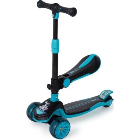 3 yaş ve üzeri çocuklar için katlanır koltuklu Beaster Kids BS603 çocuk scooter'ı. - Beaster