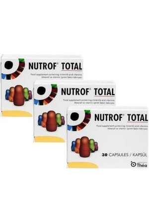 30 Capsules 3 Pieces - Nutrof Total