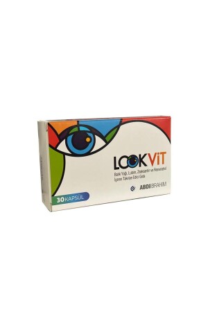 30 Capsules Containing Fish Oil- Lutein- Zeaxanthin And Resveratrol - Lookvit