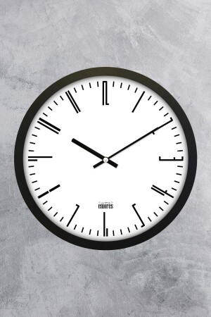 30 cm große Echtglas-Wanduhr mit geräuschlosem Mechanismus CAN-216 - EMORES