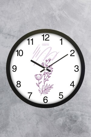 30 Cm Real Glass Silent Mechanism Ataturk Wall Clock CAN-216 - EMORES