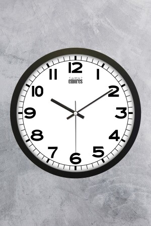 30 cm - Real Glass Silent Mechanism Wall Clock CAN-216 - EMORES
