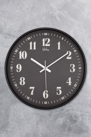 30 Cm Real Glass Silent Mechanism Wall Clock CAN-218 - EMORES