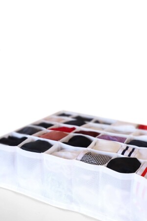 30 Compartments Sock Organizer 40*35*10 - Homelife Ev Tekstil