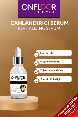 مـنـز- إعادة تنشيط السيروم 30 ملـ ضد التجاعيد والترطيب المكثف - ONFLOOR COSMETİC