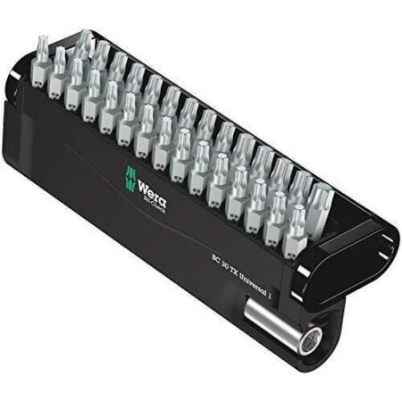 30-piece screwdriver bit set WERA TX Universal 1 - Wera