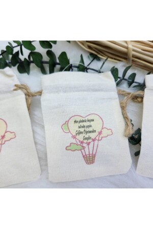 30 Pieces of Ramadan Feast 9x12 Cm Printed Lavender Sachet Gift- - Hayaller Dükkanı
