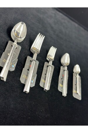 30 PIECES SPOON FORK SET STEEL - Kaveh