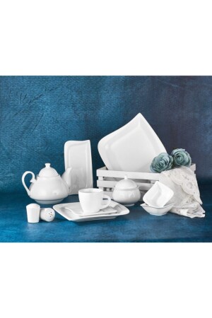 30-teiliges Frühstücksset aus Porzellan 51038 58KKT000046 - Aryıldız
