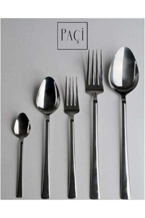 30-teiliges Gabel-Löffel-Set. PAÇİ 30-TEILIG - Paçi