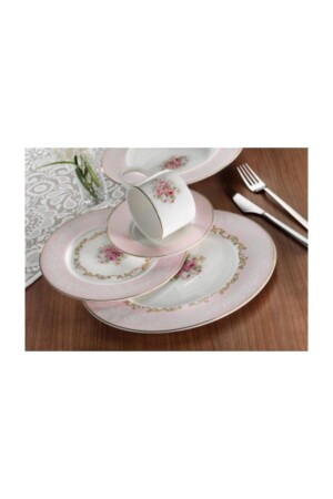 30029 84 Piece Dinner Set 487 - Aryıldız