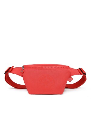 منز-بوديباج نسائية حقيبة الخصر القشرة الأنسجة 3099 نار - Smart Bags