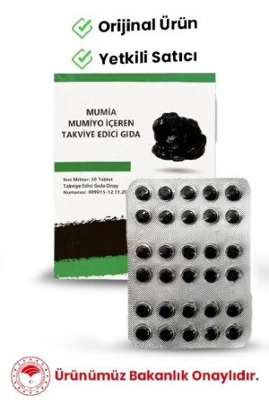 30'lu Tablet TYC00209149650 - MUMİA MUMİYO İÇEREN TAKVİYE EDİCİ GIDA
