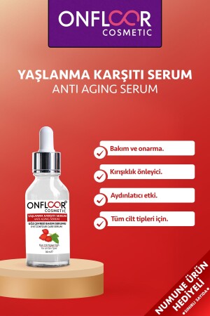مينز - مكافحة الشيخوخة مكافحة الشيخوخة العين والبيئة العناية السيروم 30ml ANTI - ONFLOOR COSMETİC
