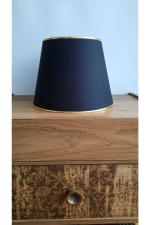 30x20x18 Conical Shaped Replacement Lamp Shades Black Fabric Head Lamp Shades - White West inn House