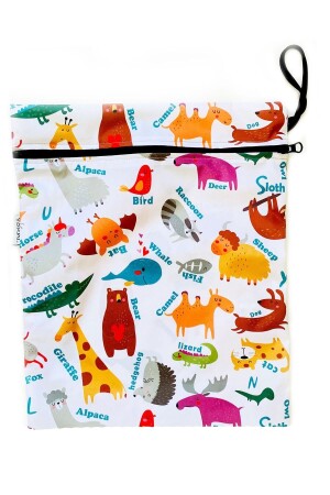30x37cm Waterproof Wet Dry Swimsuit Dirty Clean Clothes Bag Baby Bag 71784 - yorni