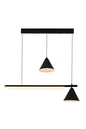 3130-2a-19 2 Piece Metal Bell Pendant Lamp Black 3130-2A,19 - Özcan Aydınlatma