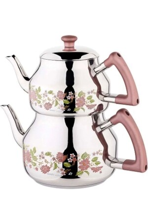 317 Marmaris Patterned Medium Teapot 10576 - Özkent