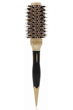 32 mm-Lom1142 Nano Technology Ceramic Ionic Thermal Blow Dryer Hair Brush Natural Horsehair Dental Professional - Land Of Myth