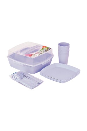 32 Parça Piknik Seti SP-180-180 - PlastArt