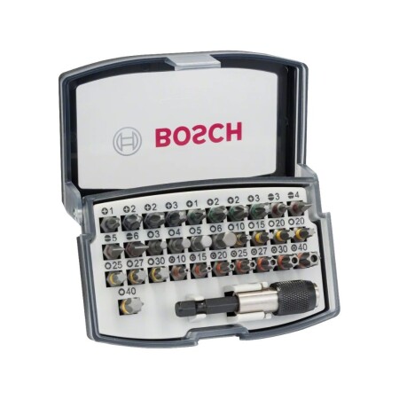 32-piece screwdriver bit set BOSCH Extra Hard - Bosch Accessories