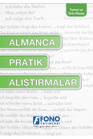 ممارسات ممارسة من المانيا إلى المانيا 324780 - Fono Yayınları