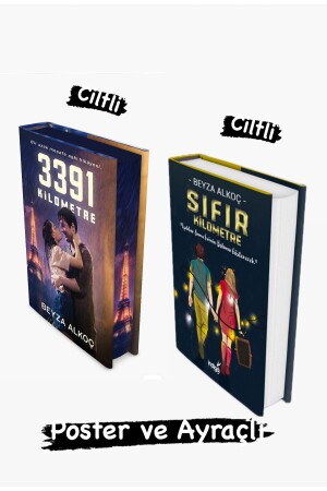 3391 and Zero Kilometer Set (Hardcover) with Poster and Bookmarks - İndigo Kitap