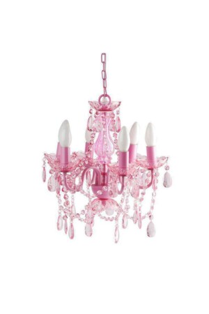 34 Cm Pink Chandelier BYKTSL35 - Bun Design
