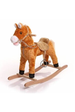 3506 Kh Tobby Rocking Horse 65cm Brown TYC00086266189 - Selay Oyuncak