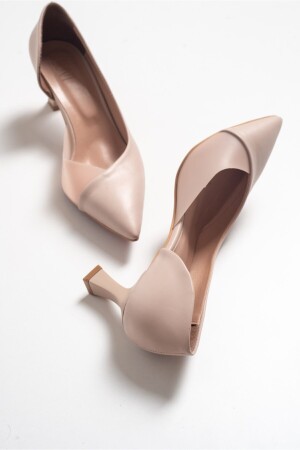 353 Ten Cilt Topuklu Kadın Ayakkabı - Luvishoes