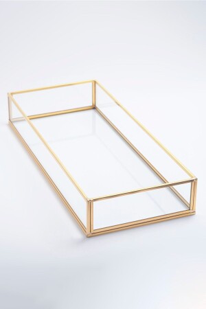 35x15x6cm Promise Engagement Tableware Kitchen Service Ring Presentation Tray Groom's Coffee Organization Gold Brass ECD0083ANK - El Crea Designs