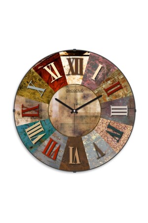 35x35 Cm Decorative Curved Glass Wall Clock Dbs150 DBS150 - Cadran