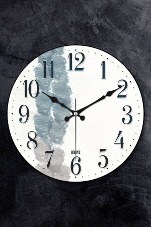 36 Cm Decorative Real Glass Dome Silent Mechanism Wall Clock MR-232 - EMORES