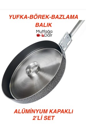 36 Cm Kapaklı Kızartma Tavası KKT36 - KILIÇ
